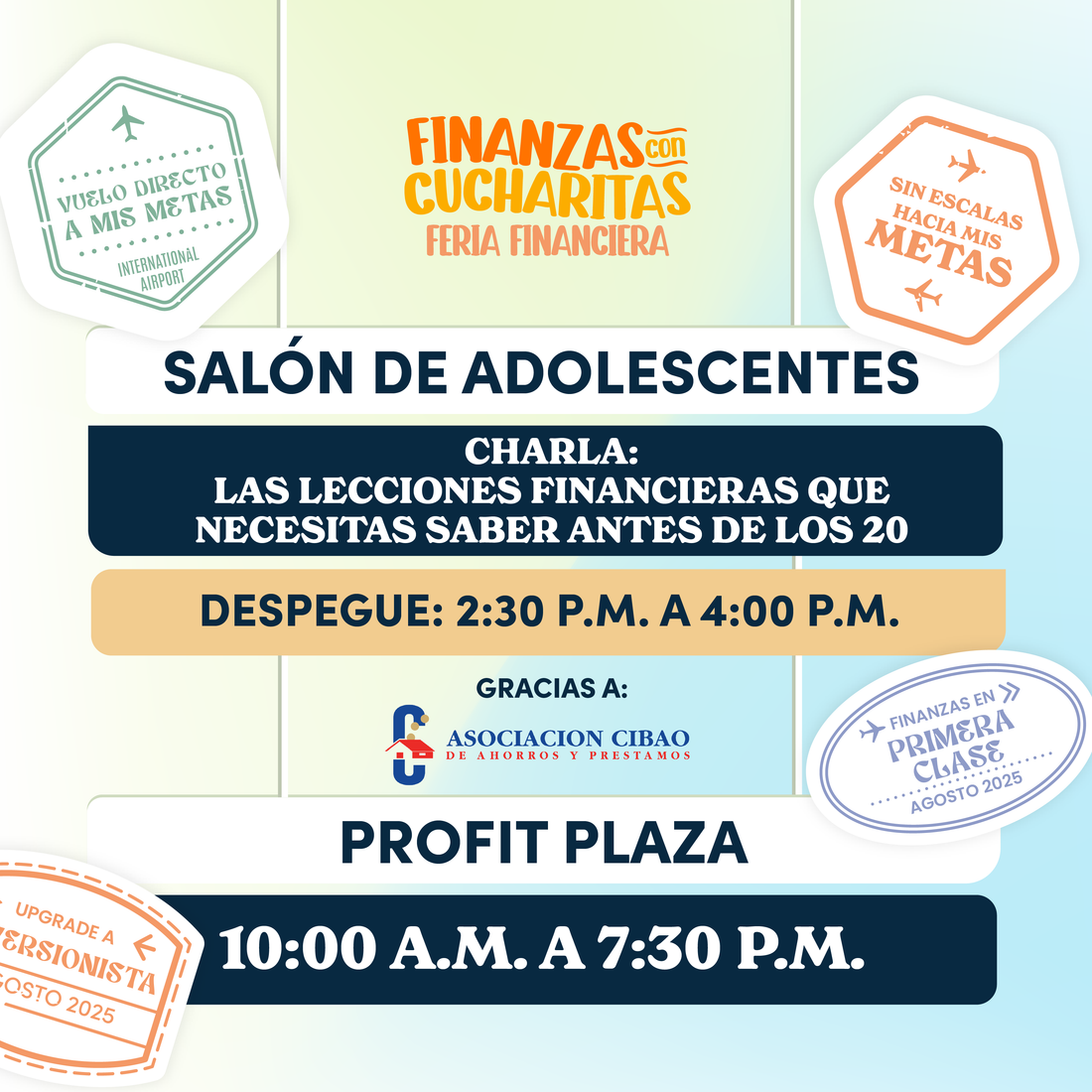 Feria: Finanzas con Cucharitas 2025
