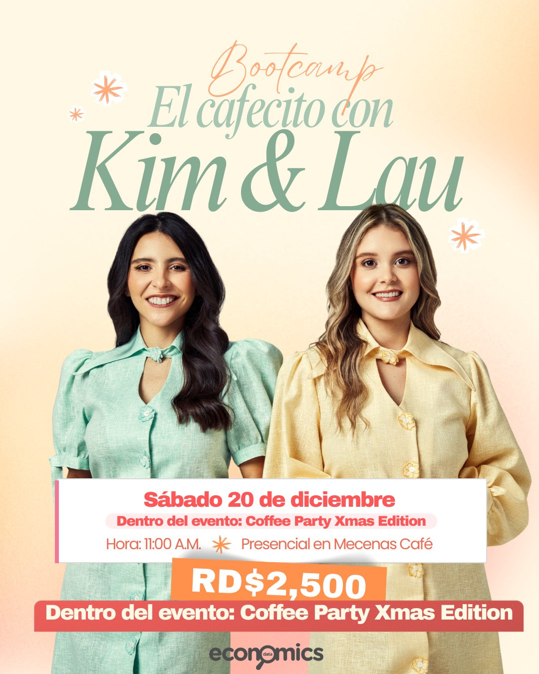 Bootcamp El cafecito con Kim y Lau Sábado 20 Diciembre 2025